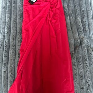 Chic Red Women's Swim Coverup